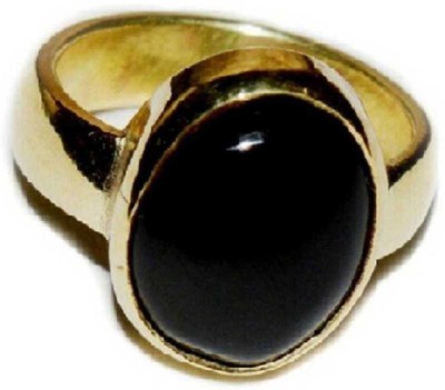 Senroar 6.5 Carat Sulemani Hakik stone Ring Natural Agate stone Brass Agate Gold Plated Ring