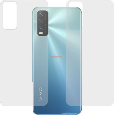 ZINGTEL Back Screen Guard for VIVO Y20S V2038 (Matte Finish)(Pack of 2)