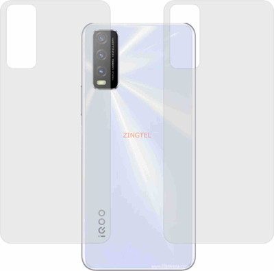 ZINGTEL Back Screen Guard for VIVO IQOO U1X (Matte Finish)(Pack of 2)