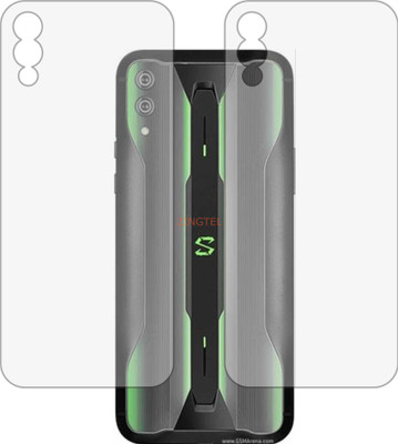 ZINGTEL Back Screen Guard for XIAOMI MI BLACK SHARK 2 PRO (Matte Finish)(Pack of 2)