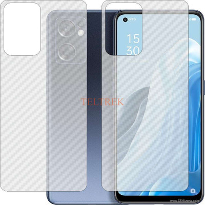 TELTREK Back Screen Guard for OPPO RENO 7 SE 5G PFCM00(Pack of 2)
