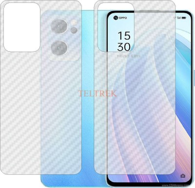 TELTREK Back Screen Guard for OPPO RENO7 5G(Pack of 2)