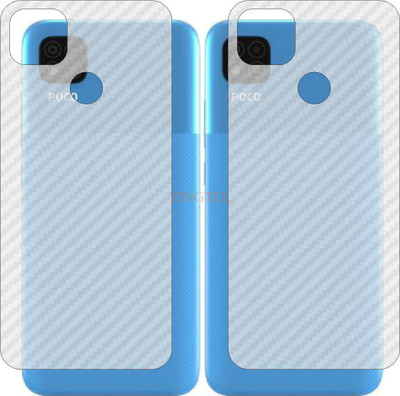 ZINGTEL Back Screen Guard for MI POCO C31(Pack of 2)