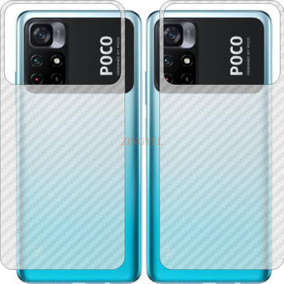 ZINGTEL Back Screen Guard for MI POCO M4PRO 5G(Pack of 2)