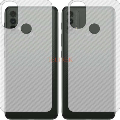 TELTREK Back Screen Guard for MOTOROLA E 40(Pack of 2)