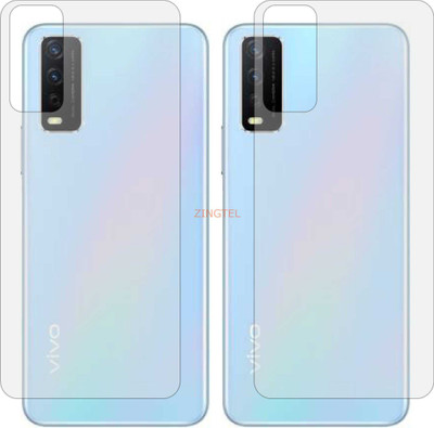 ZINGTEL Back Screen Guard for VIVO Y12 G (Matte Finish)(Pack of 2)