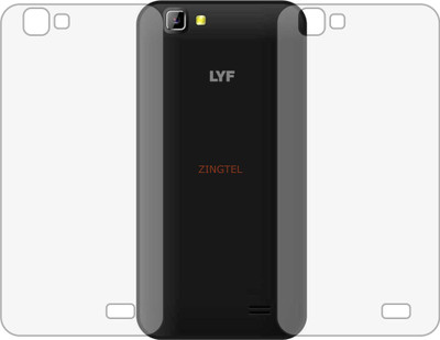 ZINGTEL Back Screen Guard for LYF WIND 5 (Matte Finish)(Pack of 2)