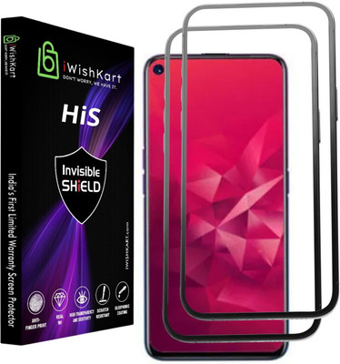 iWishKart Edge To Edge Tempered Glass for Oppo F21 Pro 5G(Pack of 2)