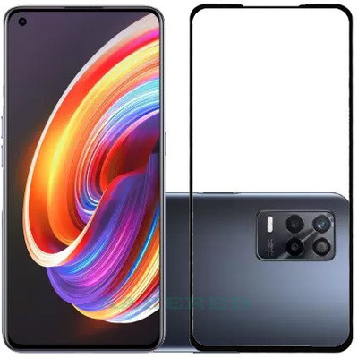 AARERED Edge To Edge Tempered Glass for Realme 9, Realme 9 4G(Pack of 1)