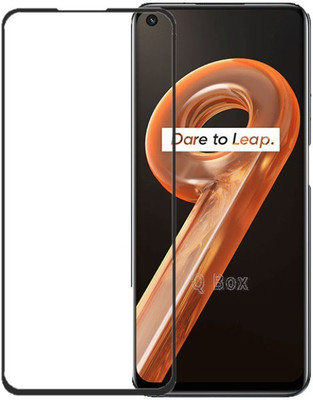 Q Box Edge To Edge Tempered Glass for Realme 9(Pack of 1)