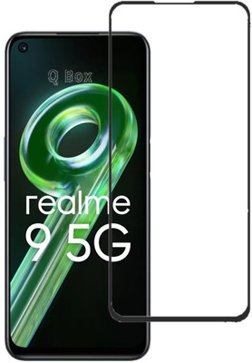 Q Box Edge To Edge Tempered Glass for Realme 9(Pack of 1)