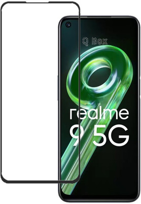 Q Box Edge To Edge Tempered Glass for Realme 9(Pack of 1)