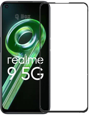 Q Box Edge To Edge Tempered Glass for Realme 9(Pack of 1)