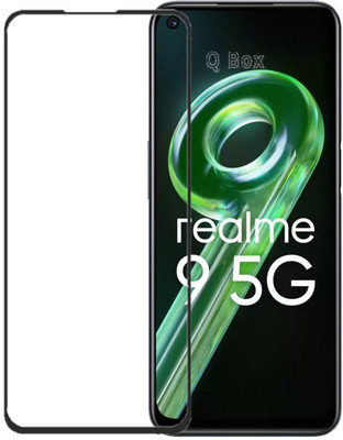 Q Box Edge To Edge Tempered Glass for Realme 9(Pack of 1)