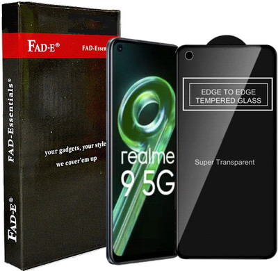 FAD-E Edge To Edge Tempered Glass for Realme 9 5G(Pack of 1)