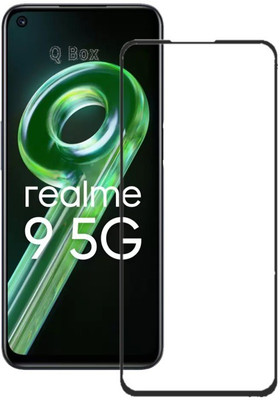 Q Box Edge To Edge Tempered Glass for Realme 9(Pack of 1)