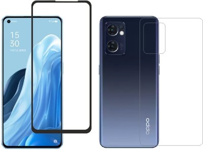 4 YARDS Front and Back Tempered Glass for OPPO RENO 7 5G (11-D)(Pack of 1)