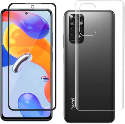 4 YARDS Front and Back Tempered Glass for Redmi Note 11 4G (11-D)(Pack of 1)