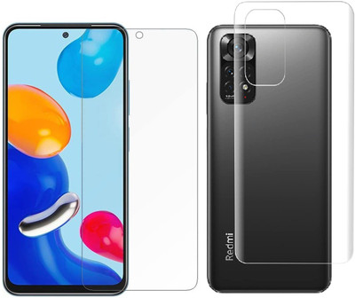 Gtel Front and Back Tempered Glass for Redmi Note 11S(Pack of 2)