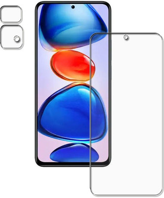 tombik Impossible Screen Guard for I00-Redmi Note 11 Pro+ 5G-FRONT+LENS(Pack of 2)
