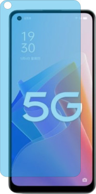 ZINGTEL Impossible Screen Guard for OPPO A96 (AntiBlue UV Light)(Pack of 1)