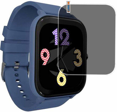 QZXCEON Screen Guard for ZEBRONICS ZEB-FIT8220CH SMARTWATCH SCREEN(Pack of 1)