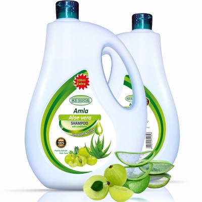 KESUDA Aloevera Amla Shampoo With pure Amla and Aloevera Extract for better hair care(2 L)
