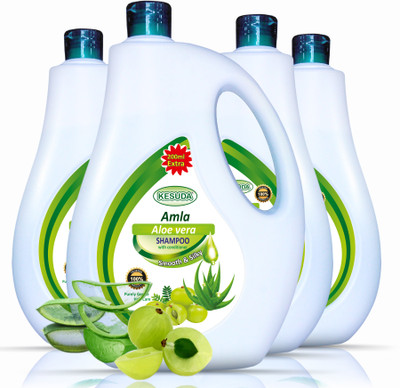 KESUDA Aloevera Amla Shampoo With pure Amla and Aloevera Extract for better hair care and shiny hair(4 L)