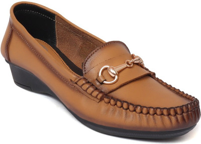 Zoom Shoes Handcrafted Genuine Leather ASDNY Bellies For Women(Beige , 7)