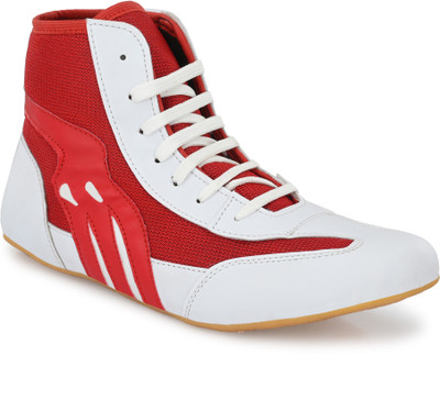 NSC Wrestling Shoes For Men(Red , 10)