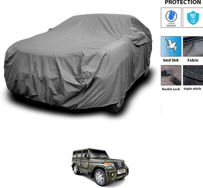 PAGORA Car Cover For Mahindra Bolero (With Mirror Pockets)(Grey)