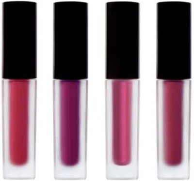 LARA KOSSLER Beauty 18 Liquid Matte Minis Lipstick Pack of 4(Multicolor, 30 ml)