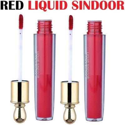 JANOST Best Bridal Glam Liquid Waterproof Sindoor LIQUID LIQUID(Red)
