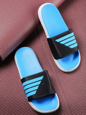 Footox Men Slippers for Men | Slides for Men | Clogs for Men | Flipflop for Men Slides(Blue , 10)