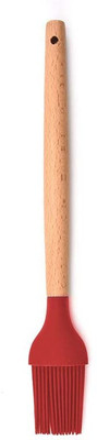 Flipkart SmartBuy Wooden Handle, Heat Resistant Pastry Brushes, Red Non-Stick Spatula(Pack of 1)