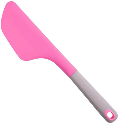 Flipkart SmartBuy Silicone Multifunctional Cooking Turner, DarkPink Non-Stick Spatula(Pack of 1)