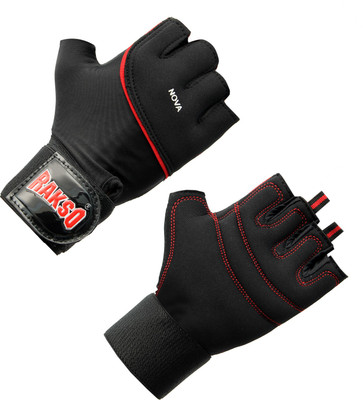 Rakso Gym gloves and sports gloves new prime material Gym & Fitness Gloves(Red)