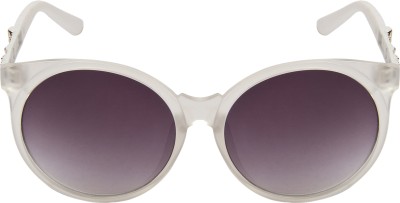 LOF Round Sunglasses(For Men & Women, Violet)