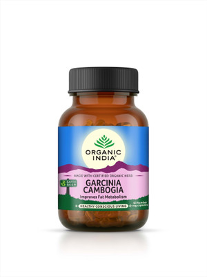ORGANIC INDIA Garcinia Cambogia 60 Capsule(1 mg)