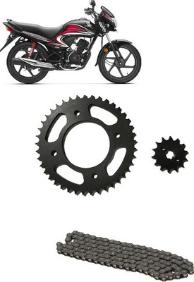 Digital Craft DREAM YUGA CHAIN SPROCKET KIT 41 Teeth Sprocket(Honda Dream Yuga Pack of 3)