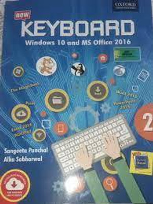 New Keyboard Class 2 (Windows 10 And MS Office 2016)(Paperback, Sangeeta Panchal)