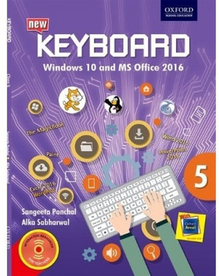 New Keyboard Class 5 (Windows 10 And MS Office 2016)(Paperback, Sangeeta Panchal)