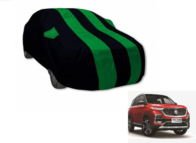 Auto Hub Car Cover For MG Hector Plus (With Mirror Pockets)(Green)