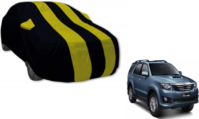 MOCKHE Car Cover For Toyota New Fortuner (With Mirror Pockets)(Yellow)