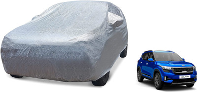 MOCKHE Car Cover For Kia SELTOS (With Mirror Pockets)(Multicolor)