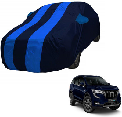 Auto Hub Car Cover For Mahindra XUV 700 (With Mirror Pockets)(Blue)