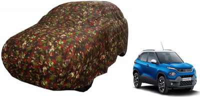 MOCKHE Car Cover For Tata Punch (Without Mirror Pockets)(Green)