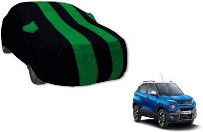 Auto Hub Car Cover For Tata Punch (With Mirror Pockets)(Green)