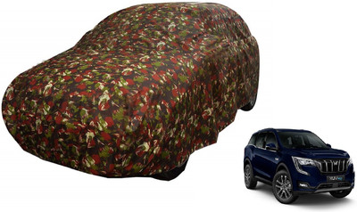 Auto Hub Car Cover For Mahindra XUV 700 (Without Mirror Pockets)(Green)