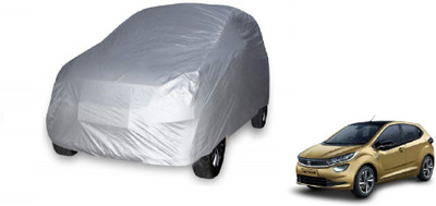 Auto Hub Car Cover For Tata Altroz (Without Mirror Pockets)(Silver)